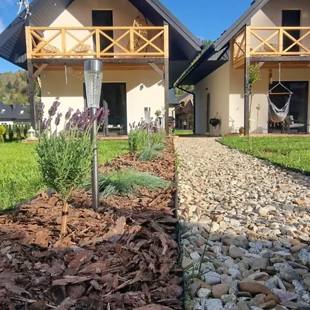 Holiday home Pod Lasem Gorce Z Kominkiem I Jacuzzi