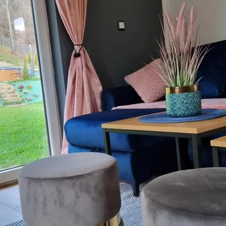 Holiday home Pod Lasem Gorce Z Kominkiem I Jacuzzi Ochotnica Dolna