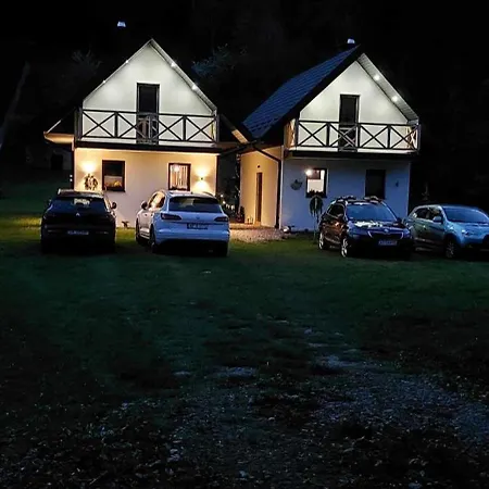 Holiday home Pod Lasem Gorce Z Kominkiem I Jacuzzi