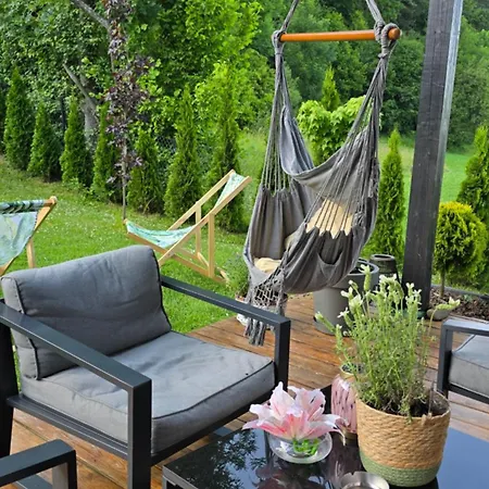 펜션 Pod Lasem Gorce Z Kominkiem I Jacuzzi Ochotnica Dolna